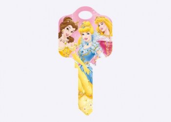 LLAVE ACERO DISNEY PRINCESAS U-5D D49